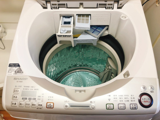 【値下最終価格】SHARP ES-TX840 電気洗濯乾燥機 8.0kg
