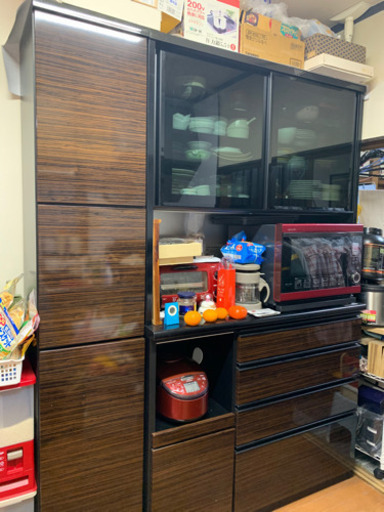 来週頭まで❗️かなりの美品食器棚