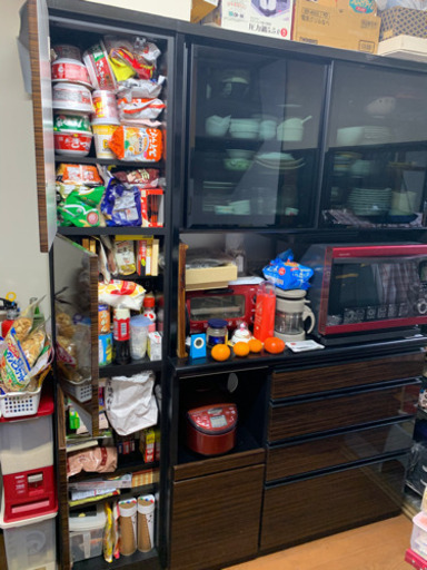 来週頭まで❗️かなりの美品食器棚