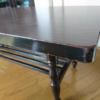 ヴィンテージ風センターテーブル 値下げの画像