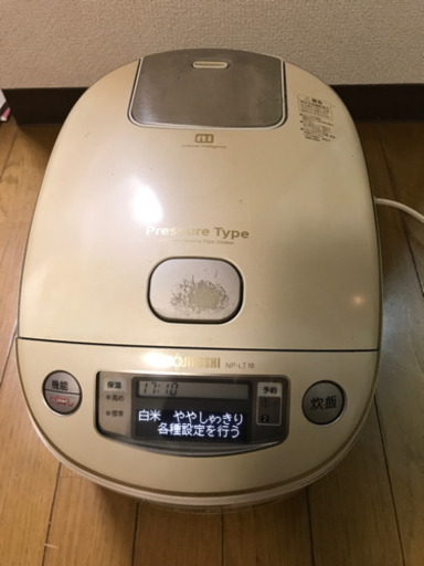 象印　一升炊　10合　炊飯器　AI  NP-LT18 液晶パネル