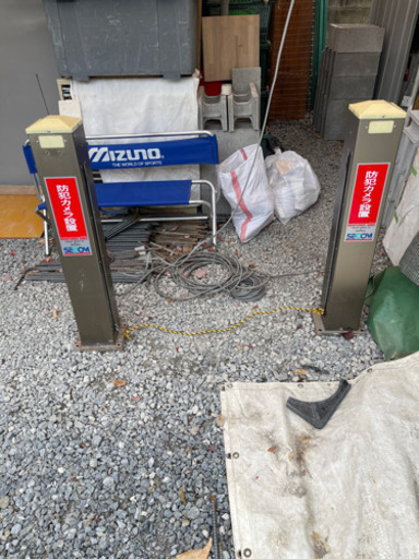 電動　ゲート　バリカー　マンション　駐車場等　入口に
