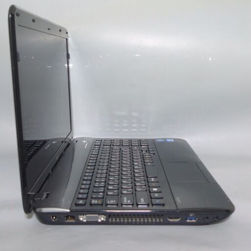 ブラック 新品SSD240GB ノートPC 中古良品 15.6型 NEC LS550FS1YB 第2世代Core i5 4GB DVD