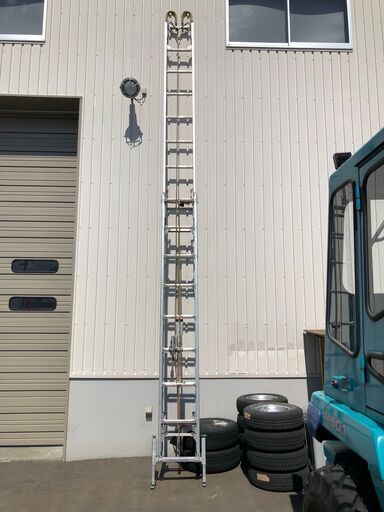 ★NAKAOアルミはしご★軽太ALT-8.3★全長8.28ｍ