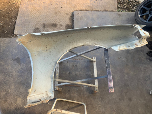 ☆s14シルビア後期　フロントフェンダー（左）白系☆