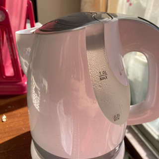 【受渡し者決まりました】０円　電気ケトル　１Ｌ