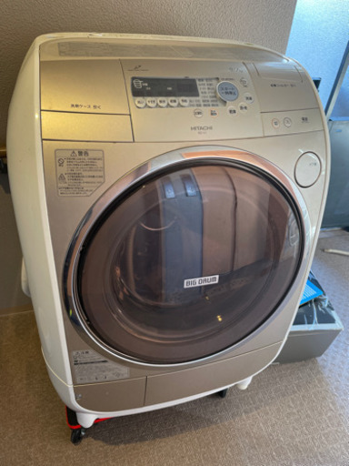 日立　ドラム式洗濯機　大容量