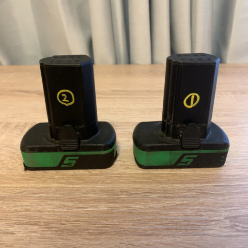 スナップオン マイクロリチウム バッテリー2個セット CTB8172G