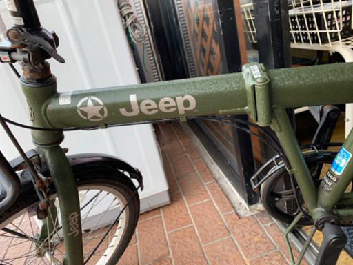 Jeep 20インチ折り畳み自転車 JE-206G OLIVE オリーブ 2017年モデル