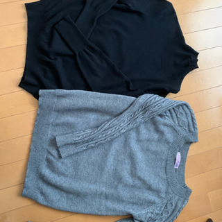 受け渡し者決まりました　ジョギングTとパンツ、セーター２着の画像