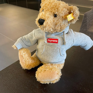 【新品同様】supreme steiff boxlogo Teddy bearの画像