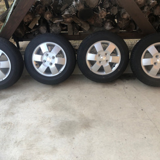 値下げしました！純正タイヤホイールセット155/70R13  DS64W エブリィ、タウンボックス純正バリ山
