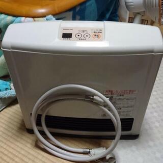 値下げ ガスファンヒーター ホース2m付き 都市ガス用