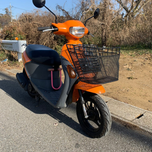 【整備済みワンオーナー】レッツ4 オレンジ CA45A タイヤ前後新品、バッテリー新品、目立つ傷無し、乗り出し価格！通勤通学に スズキLET'S