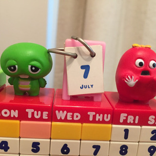 ガチャピン×ムック 組み換えカレンダー