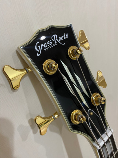 極美品 多数おまけ有りglass Roots レスポール型 ベース