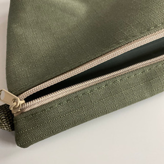 カーキ色ウエストバッグ　(取引先決定)の画像