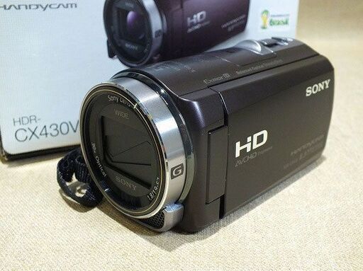 【苫小牧バナナ】ソニー/SONY デジタルビデオカメラ ハンディカム 13年製 HDR-CX430V 中古 動作OK♪