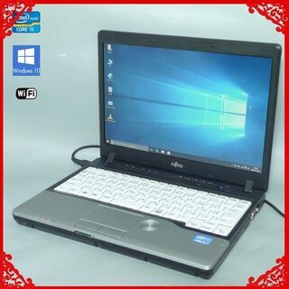送料無料 ノートパソコン 中古動作良品 富士通 P772/F 第...