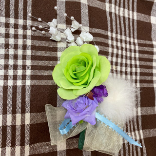 花飾り　コサージュ