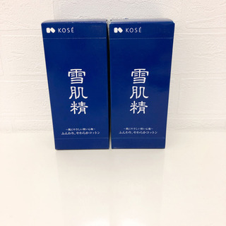 【新品】KOSE   雪肌精　ふんわり、やわらかコットン