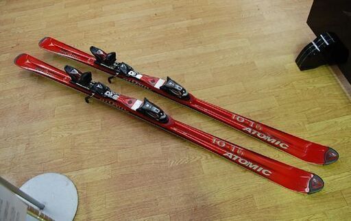 ATOMIC 170cm BETA CARV 10-16 アトミック 赤/レッド ビンディング付 カービングスキー スキー板 スキー 