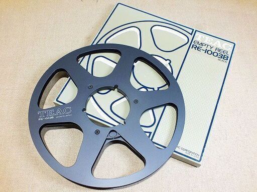 【苫小牧バナナ】中古美品 TEAC/ティアック オープンリール用 空リール EMPTY REEL RE-1003B 箱あり♪