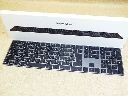 【苫小牧バナナ】アップル/Apple マジックキーボード/Magic Keyboard スペースグレイ MRMH2J/A 美品♪