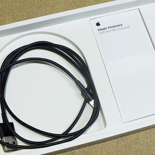 【苫小牧バナナ】アップル/Apple マジックキーボード/Magic Keyboard スペースグレイ MRMH2J/A 美品♪の画像
