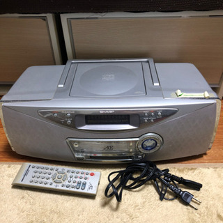 SHARP CD.MDプレーヤー