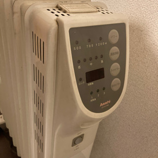オイルヒーター 暖房 使えます 【値下げしました】Asahi ES-621RM の画像