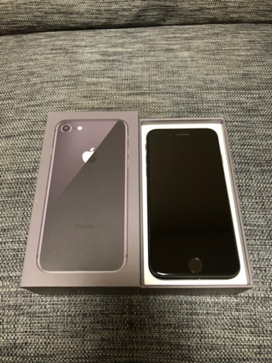 iPhone 8 Space Gray 256 GB SIMフリー