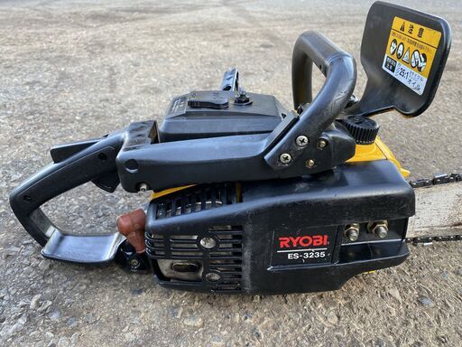 整備済　リョービ　RYOBI　31.7cc エンジンチェーンソー　ES-3235 バーサイズ 350mm 現物確認 引取OK 初期不良対応します