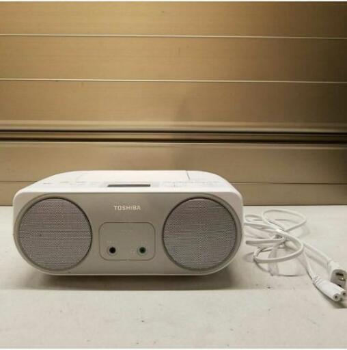 TOSHIBA 東芝 CDラジオ TY-C150 CD ラジオ ホワイト 動作品