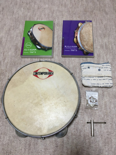 パンデイロ　タンバリン　DVD等