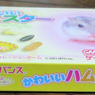 ☆ゲームボーイアドバンス GBA/かわいいハムスター◆なかよしペットアドバンスシリーズ①の画像