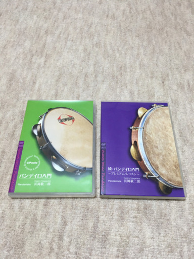 パンデイロ　タンバリン　DVD等