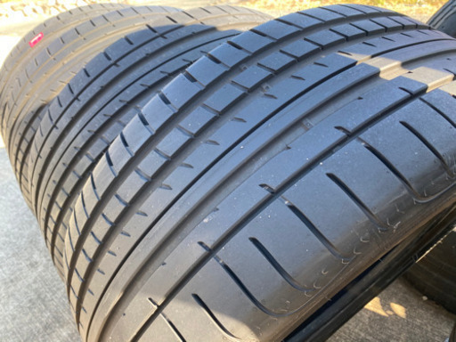 バリ山 GOOD YEAR イーグルF1 285/45R20 8-9分山 17年製 アウディQ7純正タイヤ 