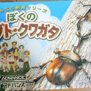 ☆ゲームボーイアドバンス GBA/ぼくのカブト・クワガタ◆この夏...