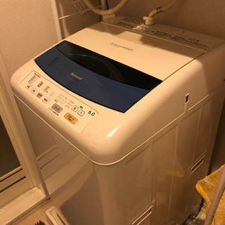 洗濯機　ナショナル　6キロの画像