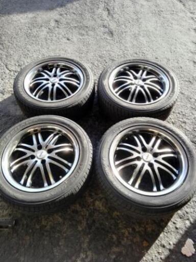 195/55R16 アルミ・夏タイヤ 4本セット