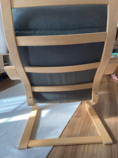 IKEA ポエング　オットマン付