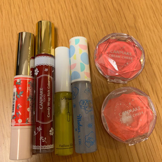 ゆずります  リップチーク6点セット うちキャンメイク4点