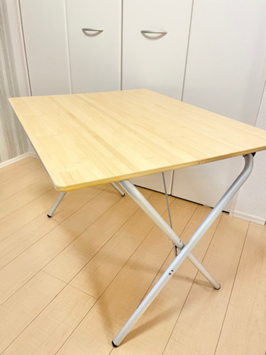 美品 perk スノーピーク ワンアクションテーブル 竹