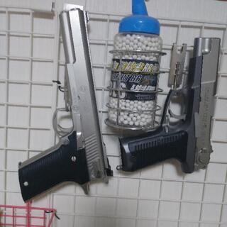 エアーガン２丁&玉4000発くらい