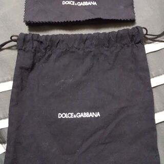 DOLCE&GABBANA　ドルチェ＆ガッバーナ　巾着　＋おまけ