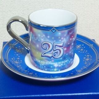 未使用 TDL25周年記念 デミタスカップの画像