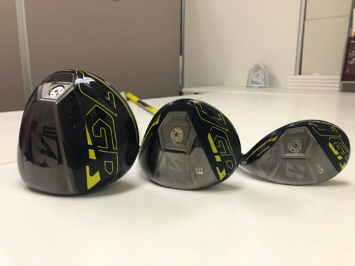 ブリジストンJGR ドライバー、FW、UT3本セット