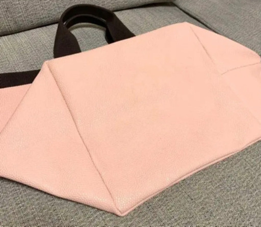 エルベシャプリエ  トートバッグ　ピンク　モカ　