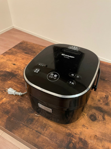 SHARP炊飯器　2019年購入　KS-CF05A 3合炊き